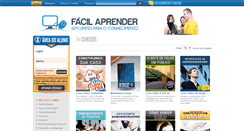 Desktop Screenshot of facilaprender.com.br
